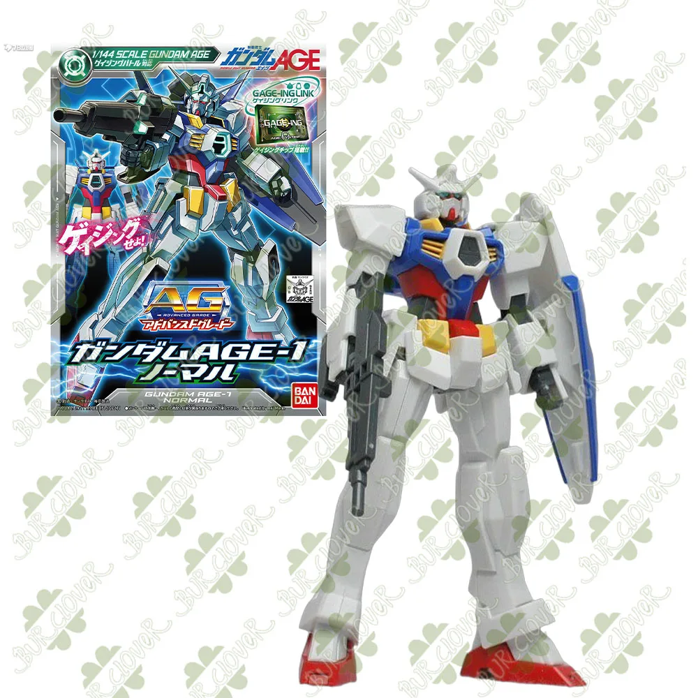 Oryginalny model do składania Bandai GUNDAM AGE HG AG Series GENORCE CUSTOM DORADO G-BOUNCER KHRONPS Anime Figurka Akcji Zabawki
