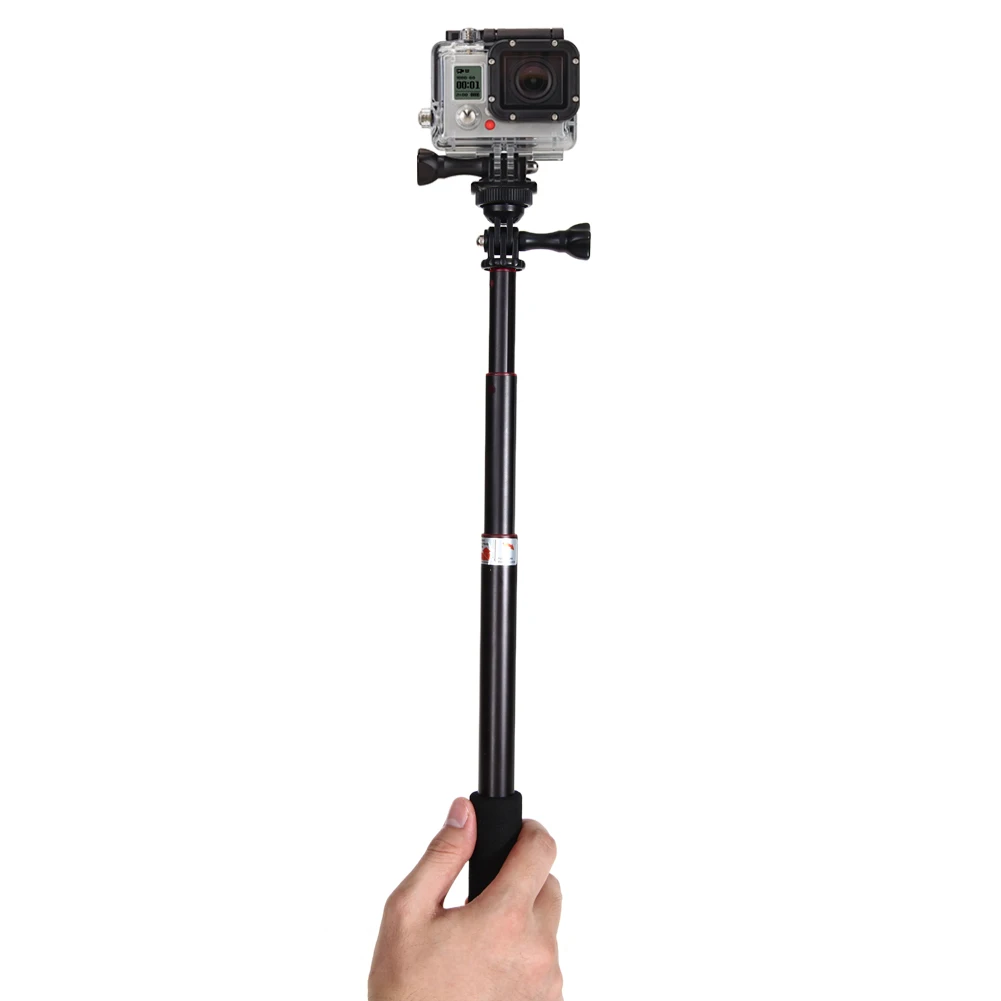 

Extendable Pole Selfie Stick Handheld Extendable Selfie Stick Monopod Portable Vlog Selife Stick Stand for GoPro Camera