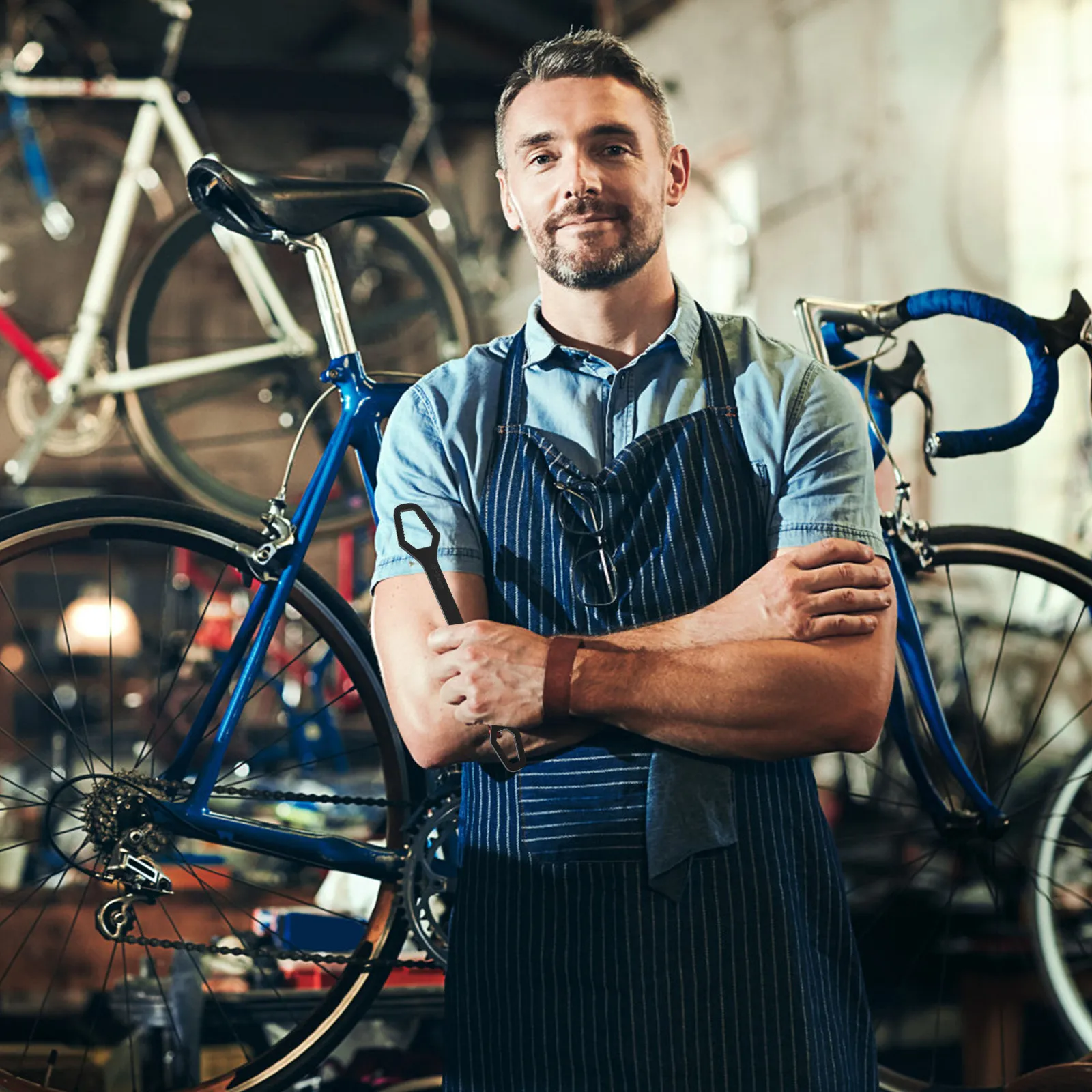 

Универсальный ключ 2 шт., высокопрочный многофункциональный ремонтный инструмент 8-22 мм, самозатягивающийся многофункциональный маленький ключ для автомобиля