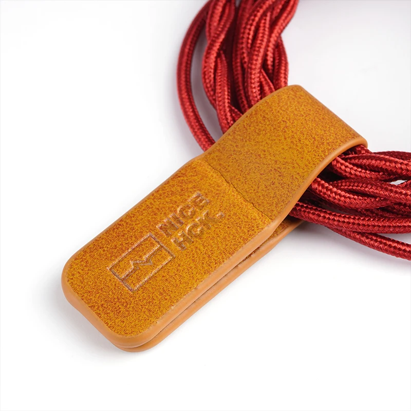 Double Sided Magnetic PU Cable Winder Portable Wire Holder Cord Storage Band for Data Cable HIFI Earphone Accessories