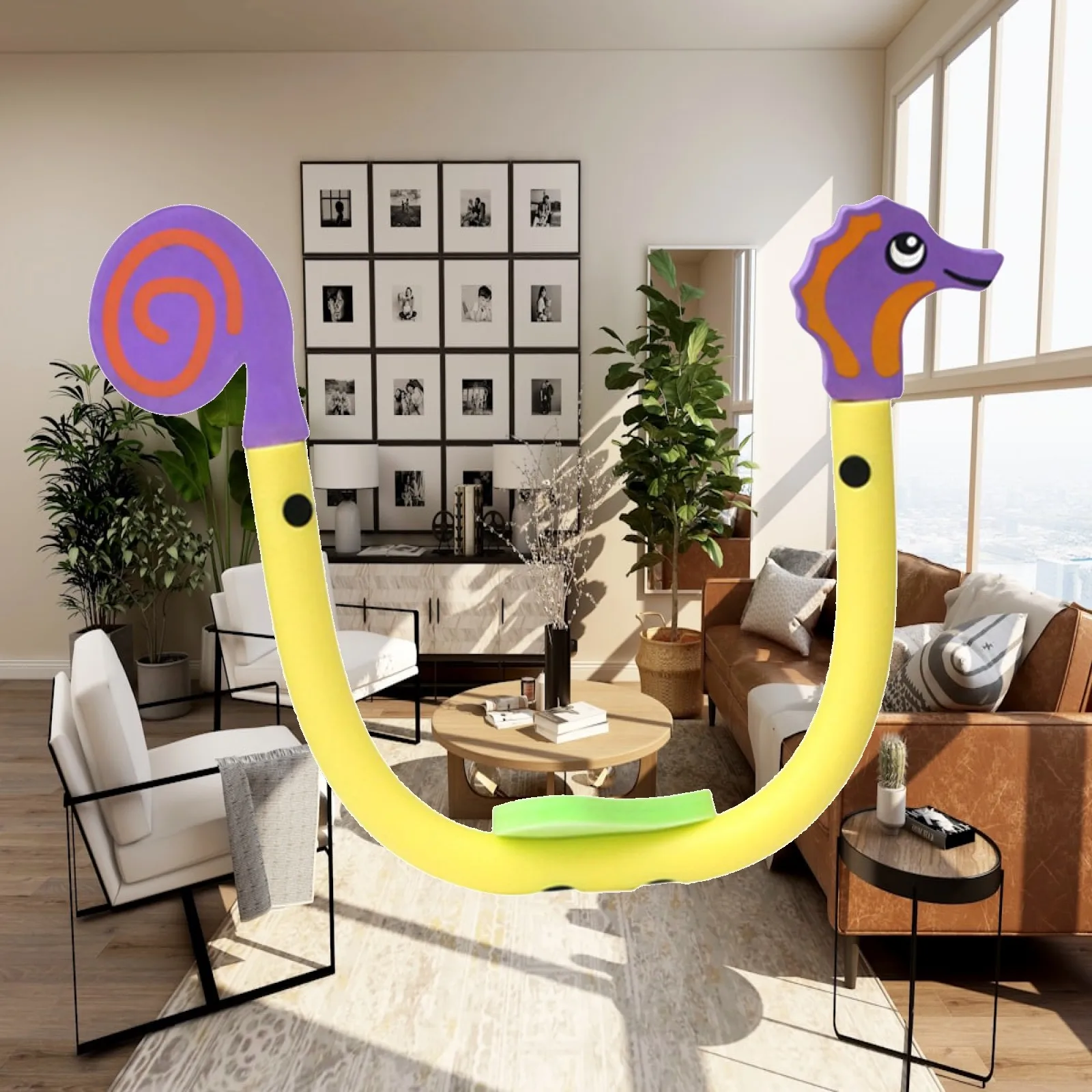 Swimming Stick Swimming Pool Noodle Sit Water Toy Straddle Play Swimming Mount for Water Games Water Park River Beach Outdoor