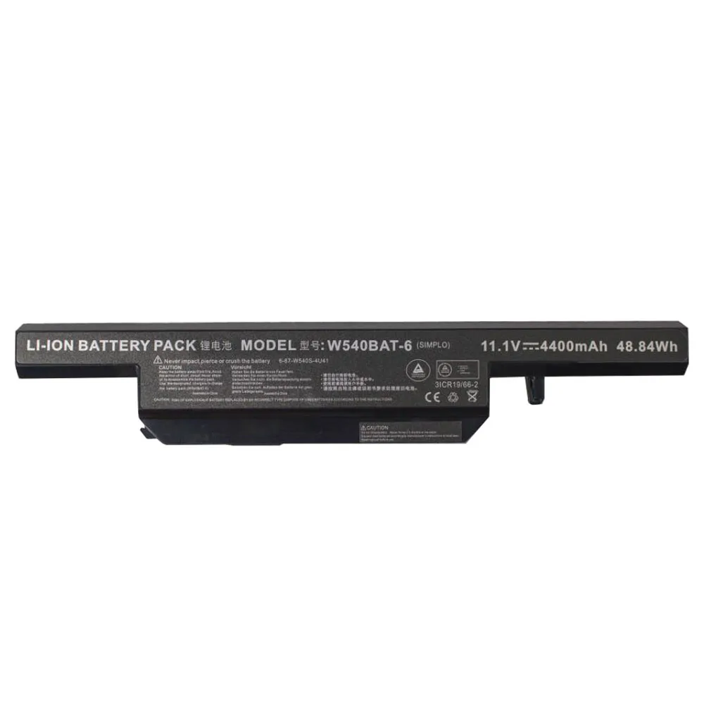 

Battery For Bangho Max 1524 For Bangho For Futura 1520 G01 W540BAT-6 6-87 11.1V 4400mAh New