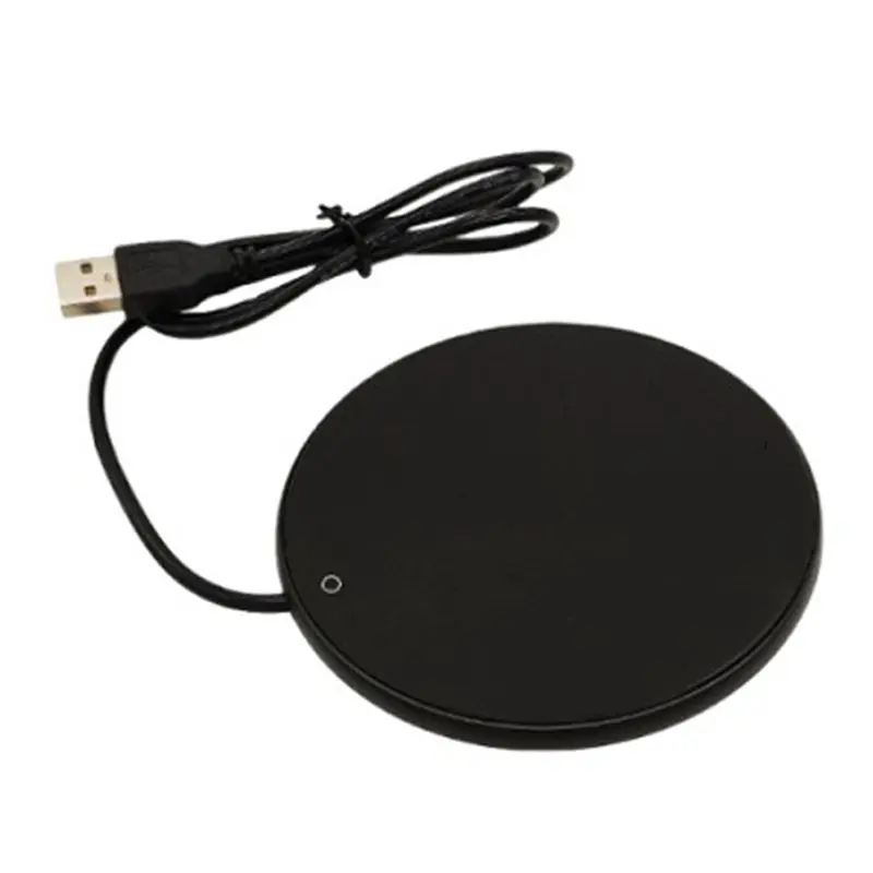 A67P-Coffee Cup Heating Glass, USB Heating Bearing Electric Heating Milk Thermostatic Water For DC 5V Office Desk House Easy To