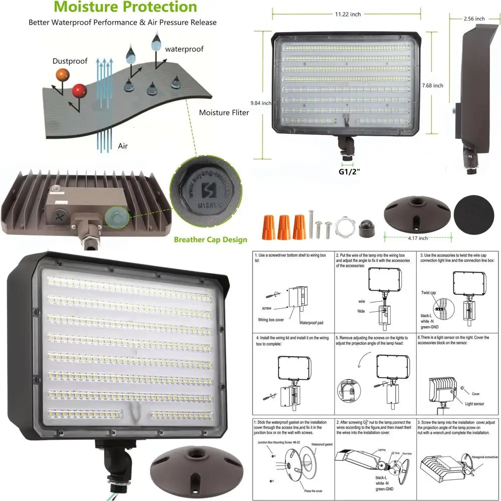 180W Dusk-To-Dawn O…