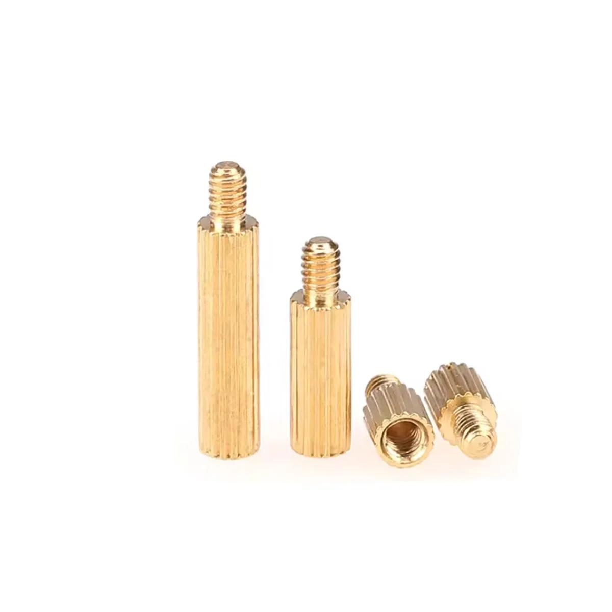 Single Head Circular Copper Column / Straight Flower Copper Screw M2