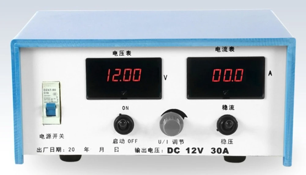 Electroplating power supply high frequency switching rectifier 12V20A anodic oxidation electrophoresis electrolytic