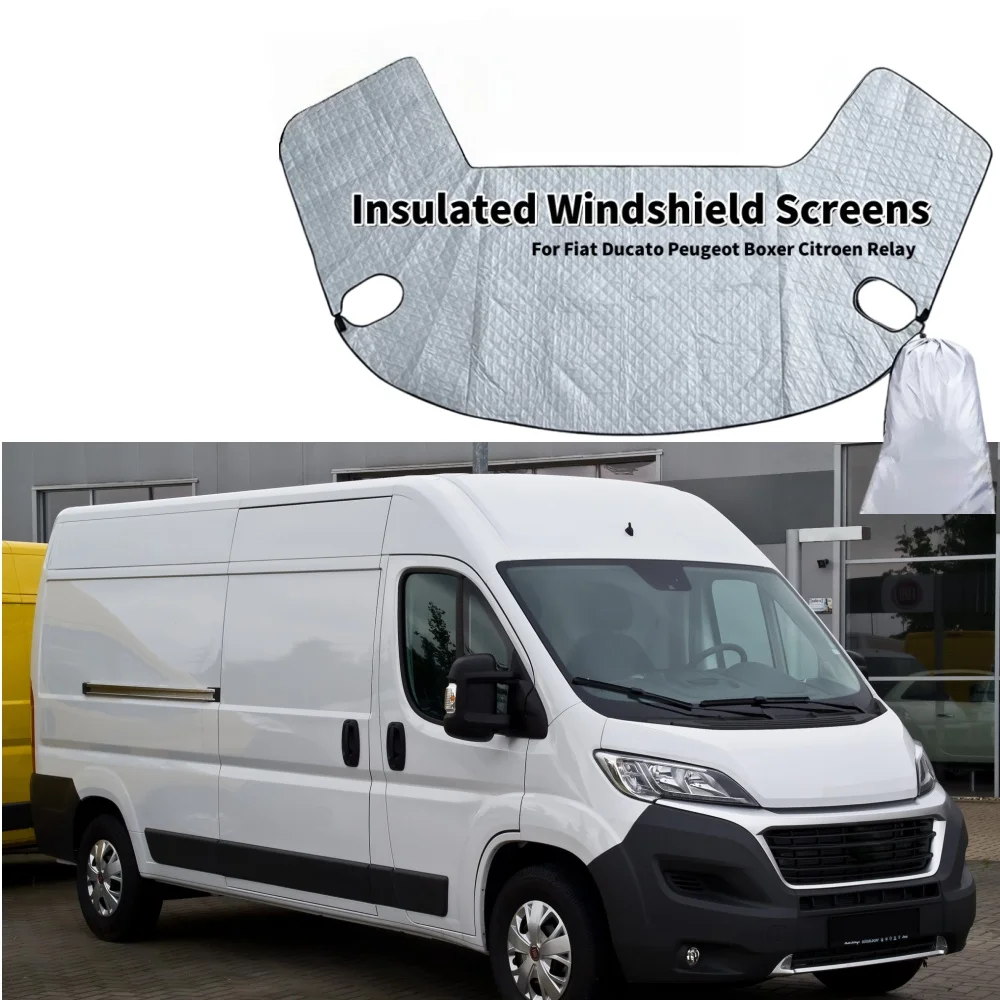 Солнцезащитные козырьки на лобовое стекло автофургона