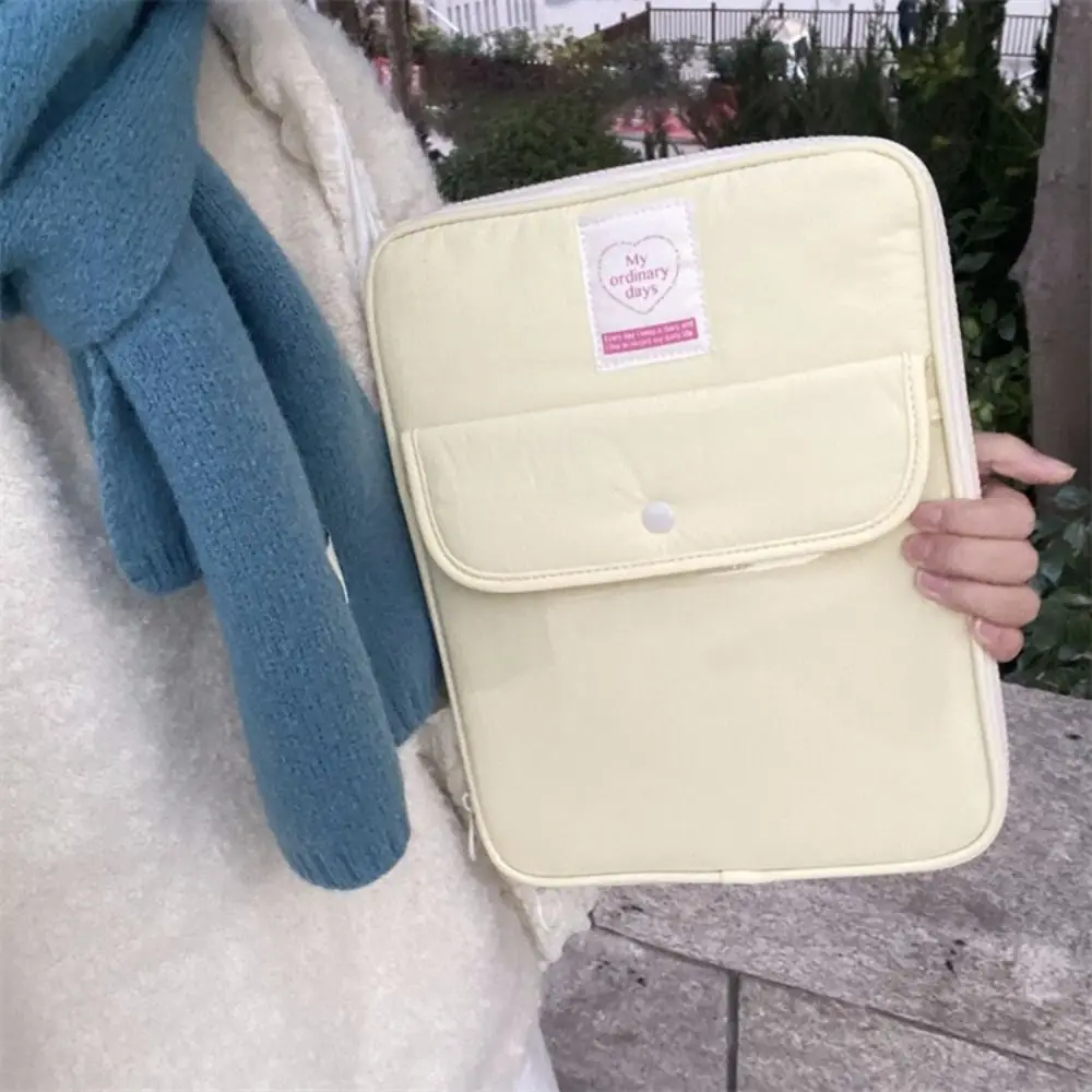 

2024 13 15 inch Laptop Sleeve Men Women Insert Pocket Carrying Case Nylon Water Resistant Tablet Pouch for Air/Pro M2 M3 Travel