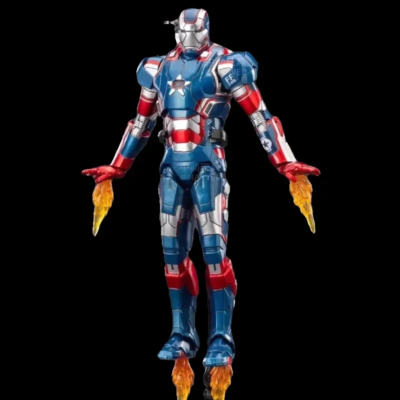 شخصيات حركة أنيمي zdoys-Iron Patriot ، أعجوبة ، جيمس رودس ، الرجل الحديدي ، Mk39 ، 33 ، مفصل ، متحرك ، جمع عيد ميلاد ، ديكور سطح المكتب