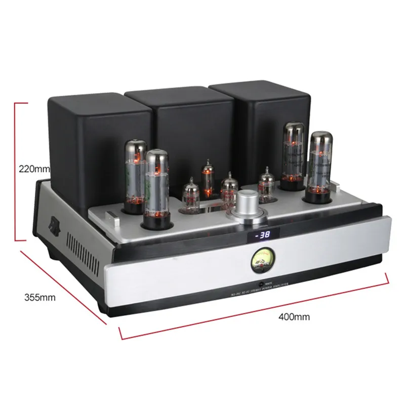 Yaqin MS-20L EL34 ECC83 6Z4 Tube BT Digital USB-Eingang Integrierter Röhrenverstärker