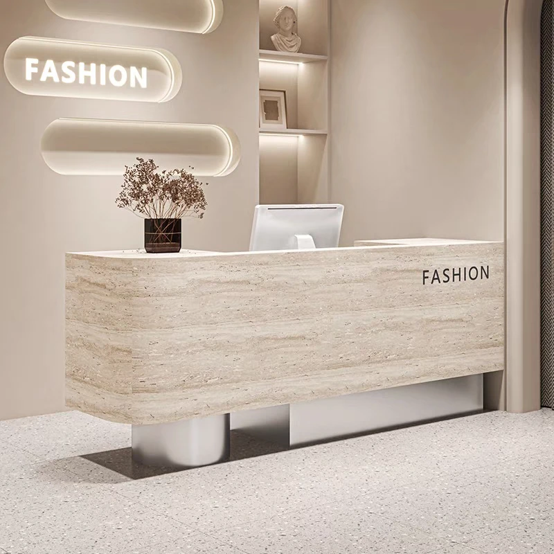 

Light luxury high-end reception counter beauty clothing store women's clothing small bar table aesthetic home empfangs tresen