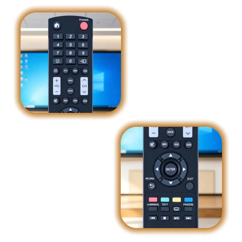 

Replacement Remote Control GJ226A Compatible for Sharp LCD TV HDTV, Replaces GJ225A, No Setup Required