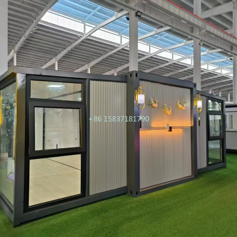 

China Supplier Container House 20Ft 40Ft Expandable Prefabricated Container House Shipping Prefab Tiny Home with Bedroom Price