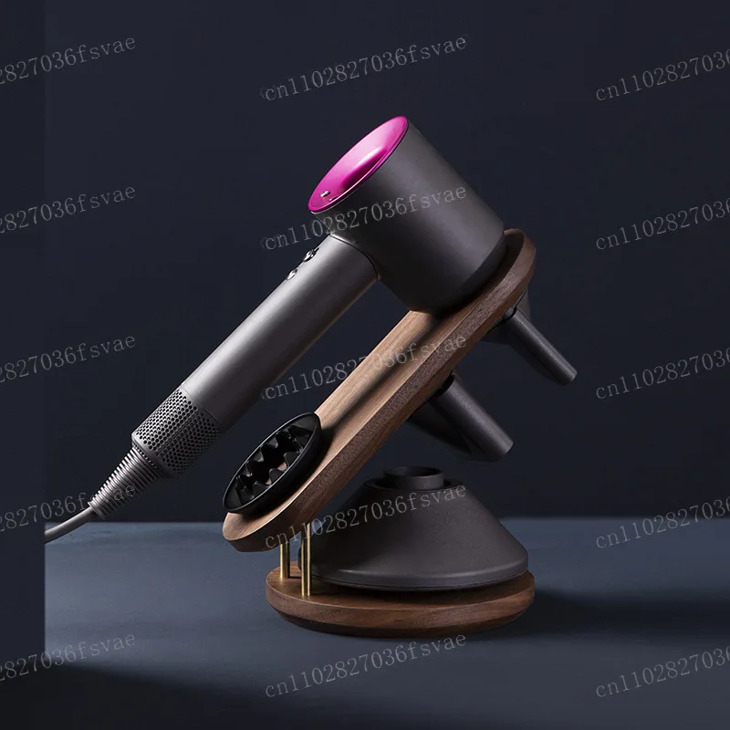 

Подставка для фена для Dyson, деревянный универсальный органайзер для хранения на столешнице