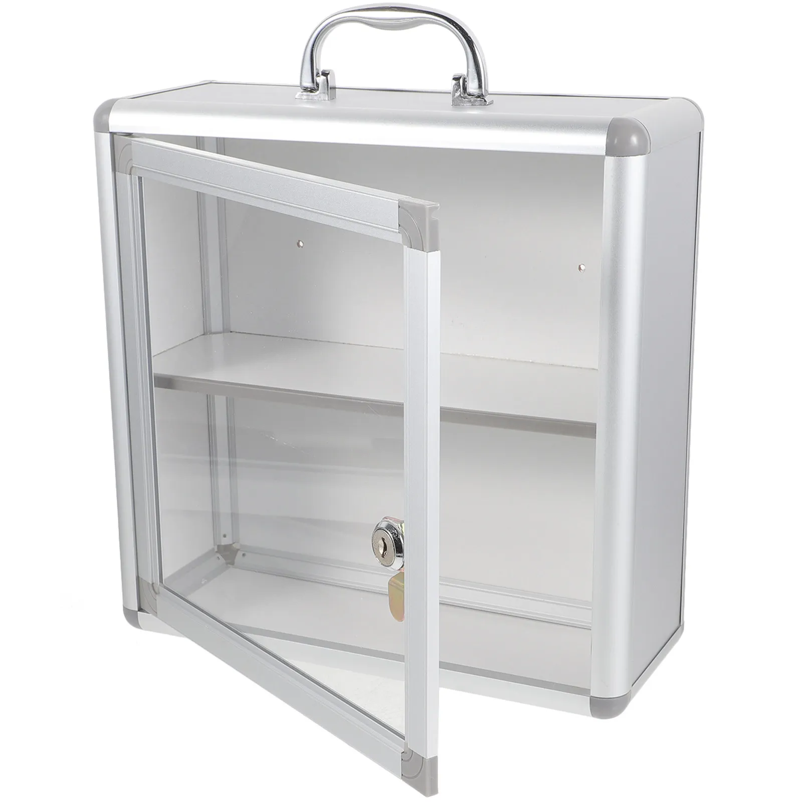 boite-a-medicaments-murale-grande-capacite-en-alliage-metallique-et-acrylique-bords-arrondis-organisation-hierarchique