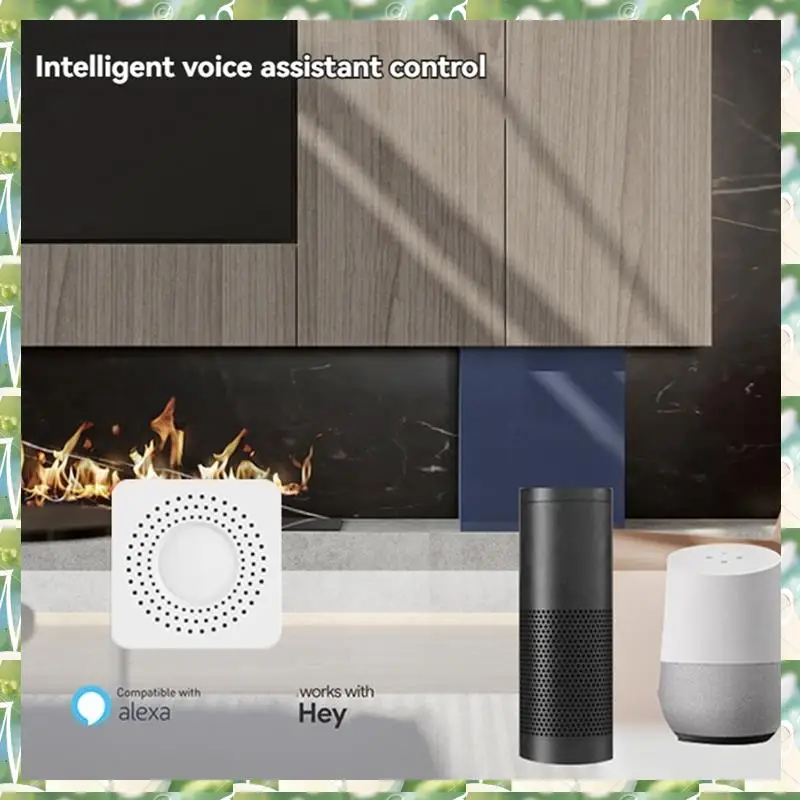 FIZP واي فاي وحدة تبديل التتابع 3/4 قناة AC100-240V العمل مع أليكسا المنزل وحدة تبديل ذكية صغيرة أ #4