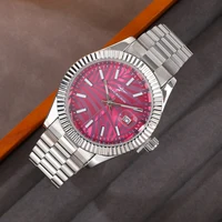 Nuevo reloj para hombre, correa de reloj de acero inoxidable a la moda, cronógrafo, reloj para hombre, reloj de pulsera clásico de cuarzo Retro de negocios para hombre