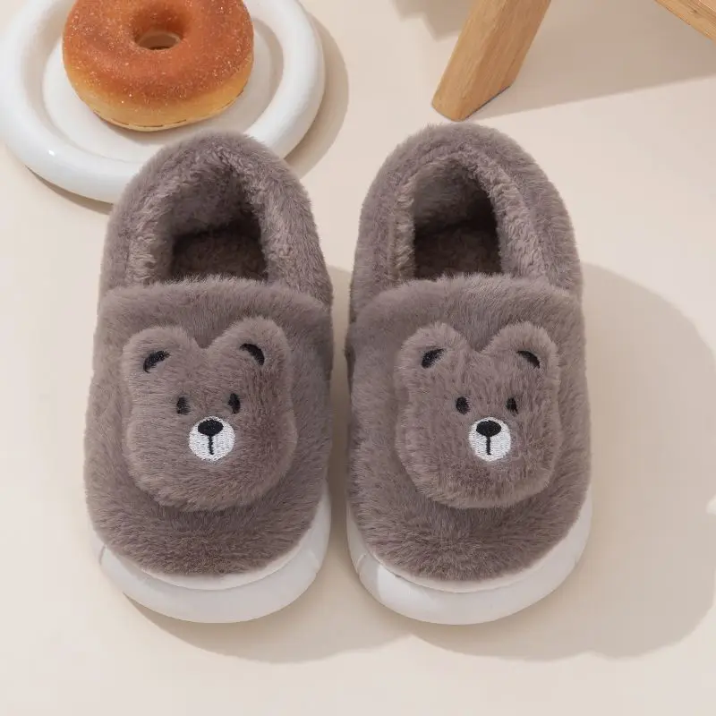 

Non Slip Soft Thick Sole Cartoon Baby Cotton Shoes for Girls Autumn and Winter Cute Indoor Footwear