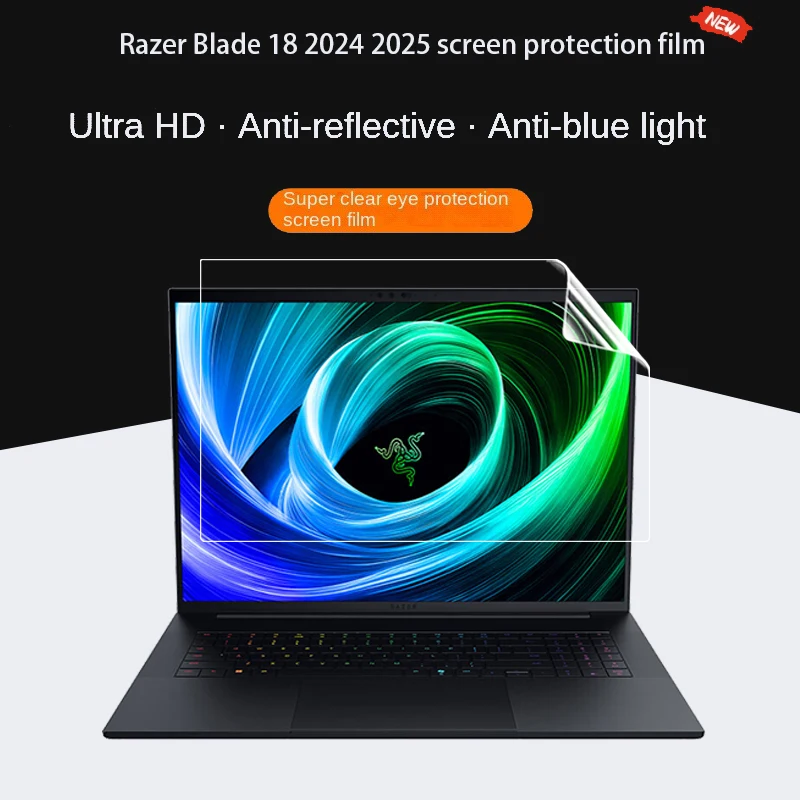 For Razer Blade 18 2025 2024 screen anti-glare film 18 inch RZ09-0529 RZ09-0509 notebook HD protective film anti-spyware film