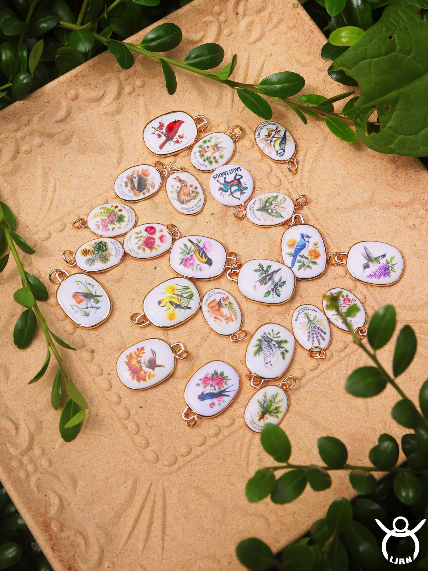 2026 New Ceramic Handmade DIY Accessories Colorful Hand-Drawn Paint INS Necklace Jewelry Making Pendant Accessories