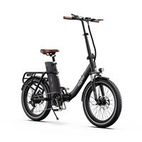 ONESPORT OT16-2 City Electric Bike: 250W motor, 48V 15.6Ah battery, 20-inch tires, top speed 25 km/h, range 120 km, folding electric bike.