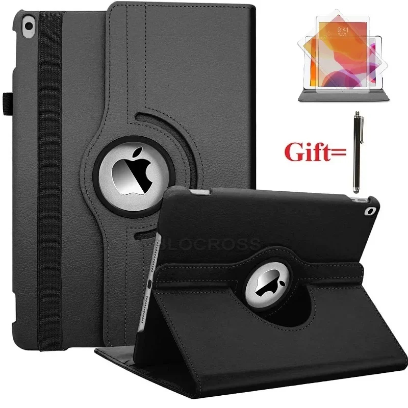 360 Rotating Case for IPad 8th 9th Gen 10.2'' IPad Air1 2 9.7