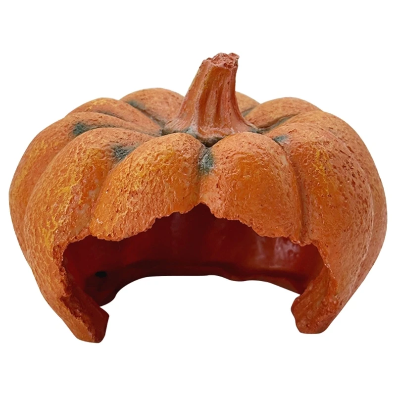 

Realistic Colorful Pumpkin Resin Simulations Aquariums Ornaments Rockwork Fish Tanks Aquariums Plant Decorative Tool