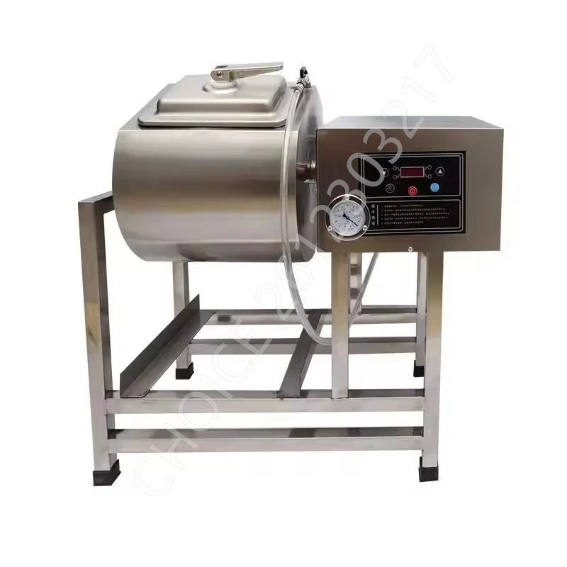 Electric Food Marinator Commercial Tumbling Drum Marinating Machine Stainless Steel Vacuum Chicken Steak Marinating-Machine 220v