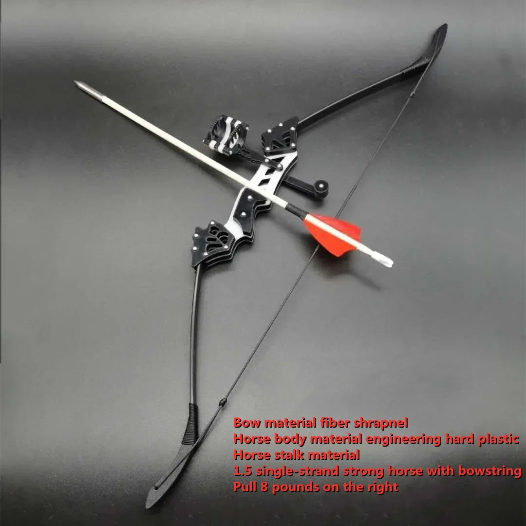 Outdoor Mini Recurve Boog Draagbaar Krachtig Richten Schieten Pijl En Boog Afneembaar Boogschieten Sport Speelgoed Pijl En Boog Set