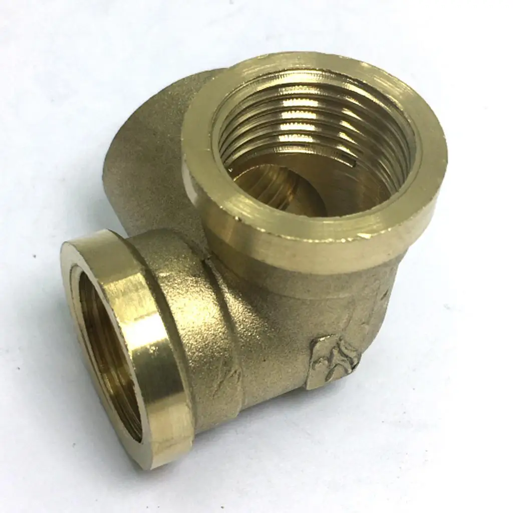 تي شيرت مناسب للخرطوم من النحاس الصلب - 1/2 بوصة، قوي وموثوق