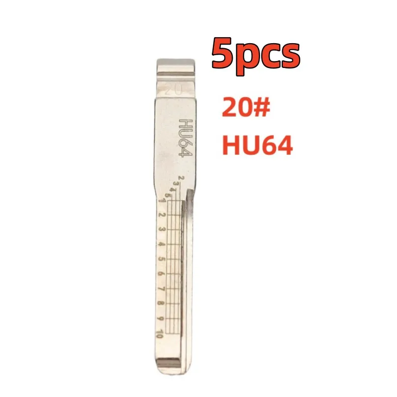 5PCS/LOT ENGRAVED KEY BLADE FOR LOCKSMITH HU64 HU66 HU83 HU92 HU100 HU101 HY15 HY16 HY22 HYN7R HYN11
