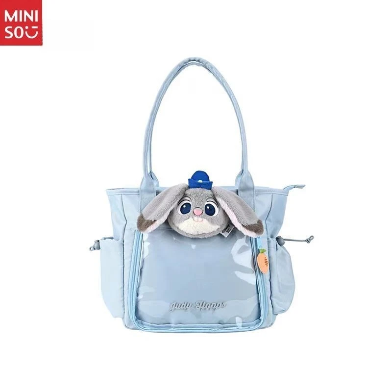 Disney Judy Nick Plush Bag, Stitch & Lotso Bear Backpack Crossbody Shoulder Bag