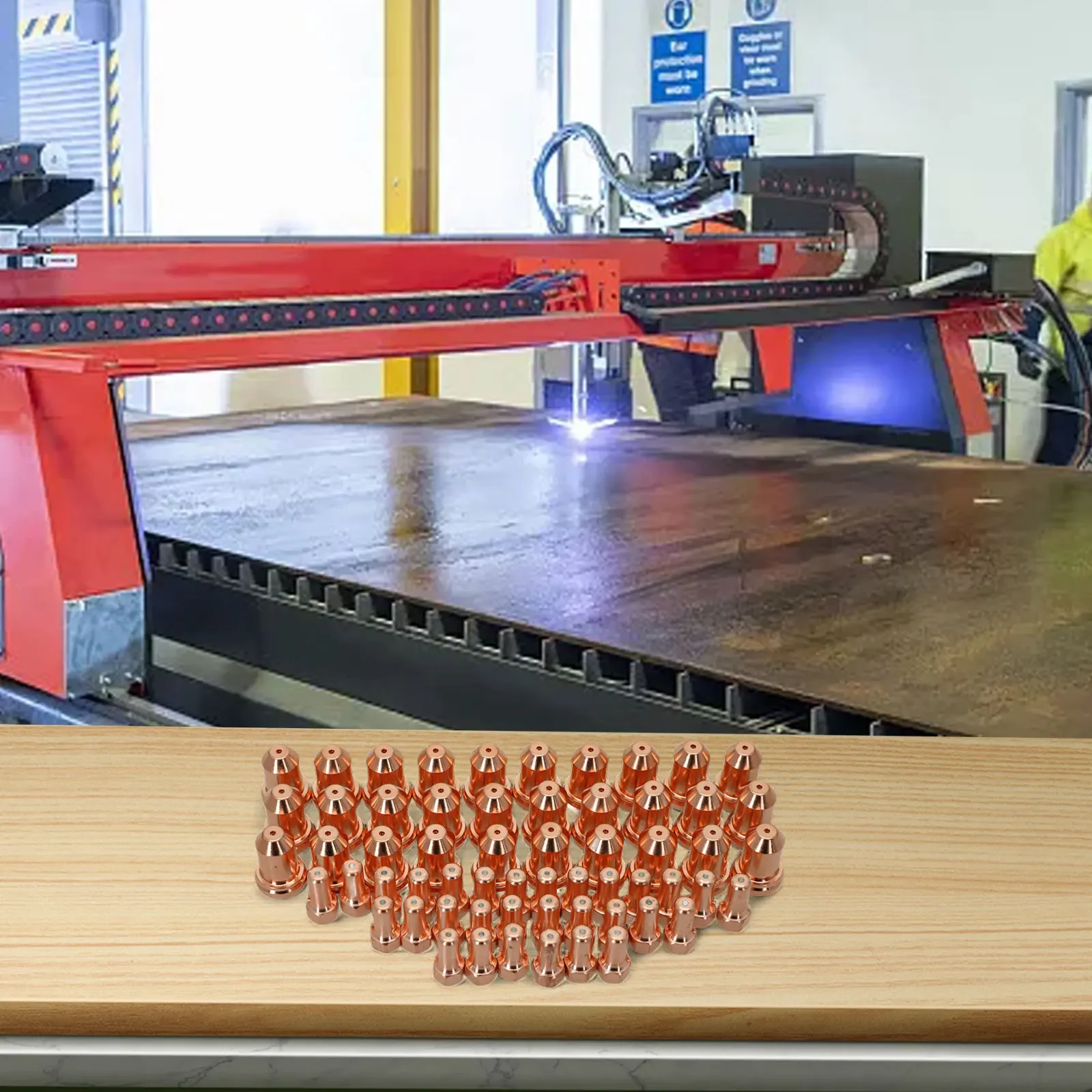 PT80 Strict Construction 1.3mm 52558 51311.13 PT80 1.3mm 52558 51311.13 Plasma Cutter Torch PT80 Strict Construction 1.3mm PT80