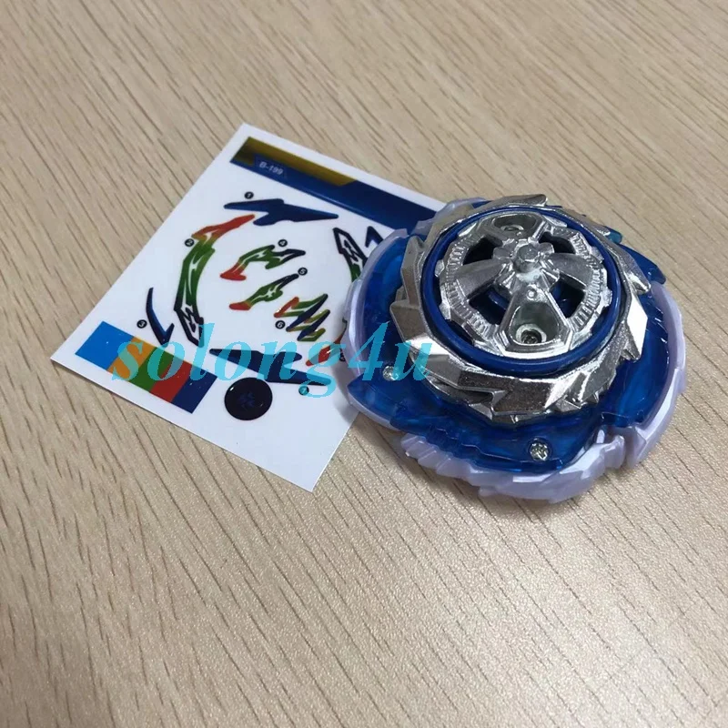 Single B-199 without D GEAR Gatling Dragon Karma Charge Metal\'-10 Spinning Top for Children