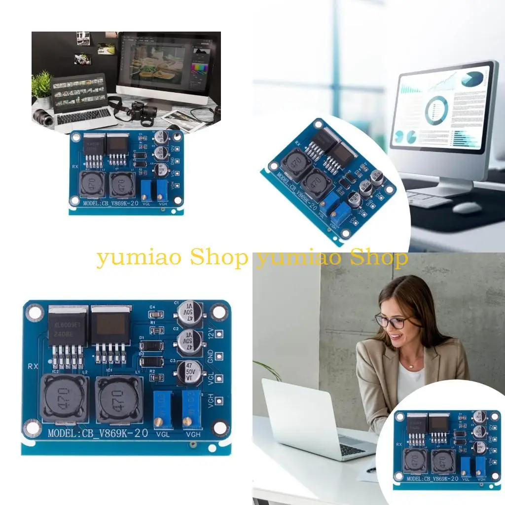 

587B VGH VGL Module for Repairing LCD Panel Y Broken Y Color Abnormal Horizontal Line Board VGH VGL Voltages Adjust Tool