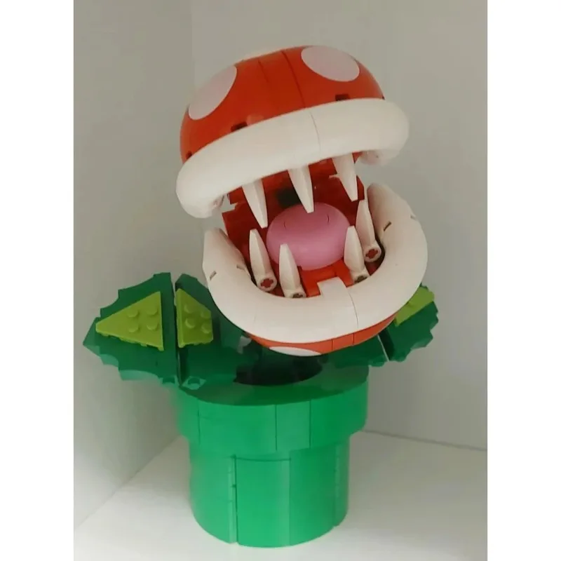 Cannibal Flower-Bausteine-Sets, kompatibel mit Legoed-Partikeln, geeignet für Weihnachtsgeschenke 71426