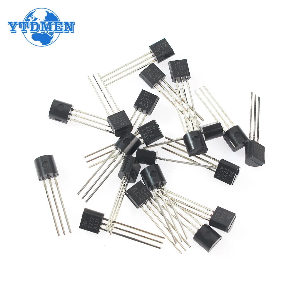 100/200pcs TO-92 Transistor Assorted Kit BC327 BC337 2N2222 2N2907 S8050 2N3904 2N3906 A1015 C1815 2N5551 PNP NPN Transistors