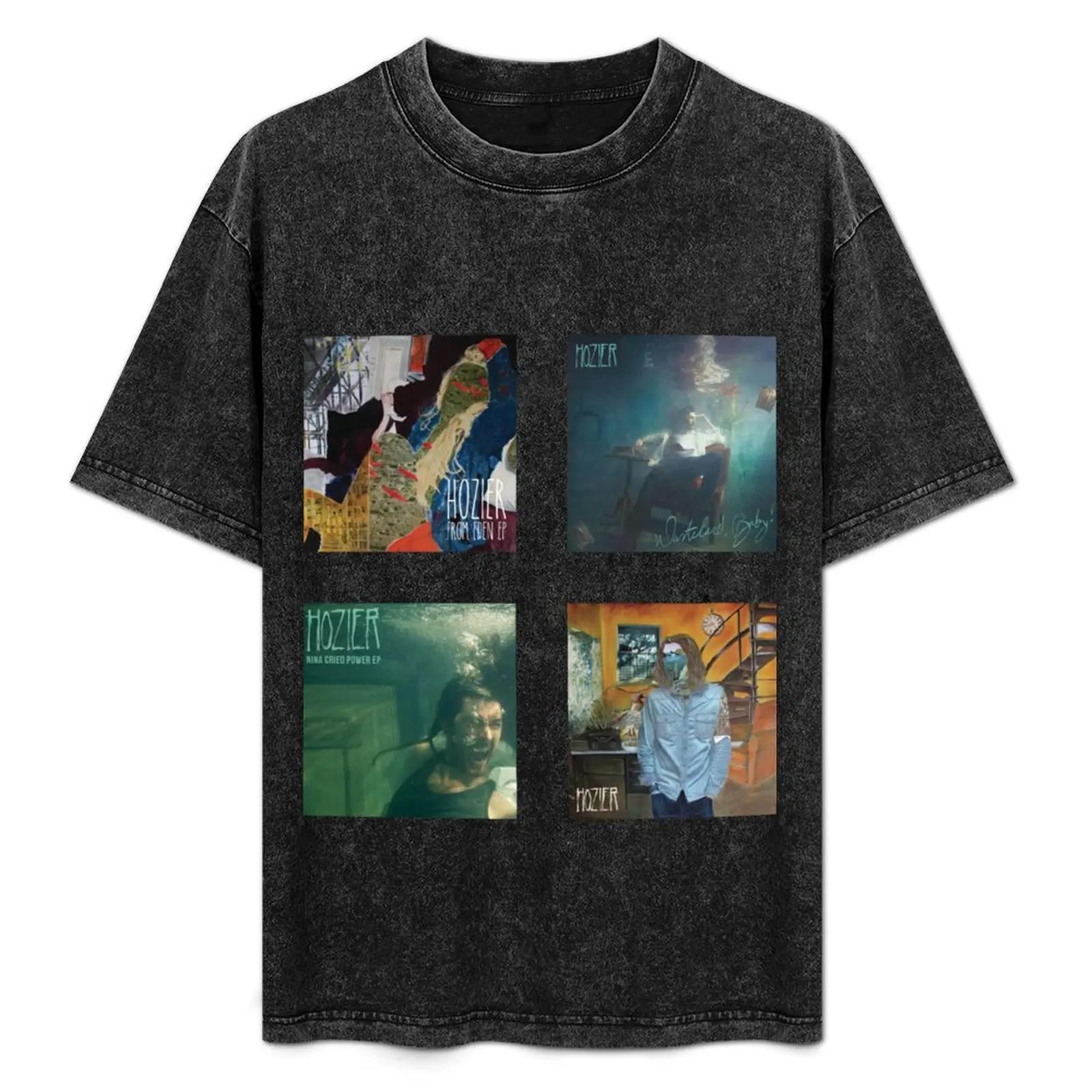 Hozier Album Pack T-Shirt Modern Print Casual T-Shirt
