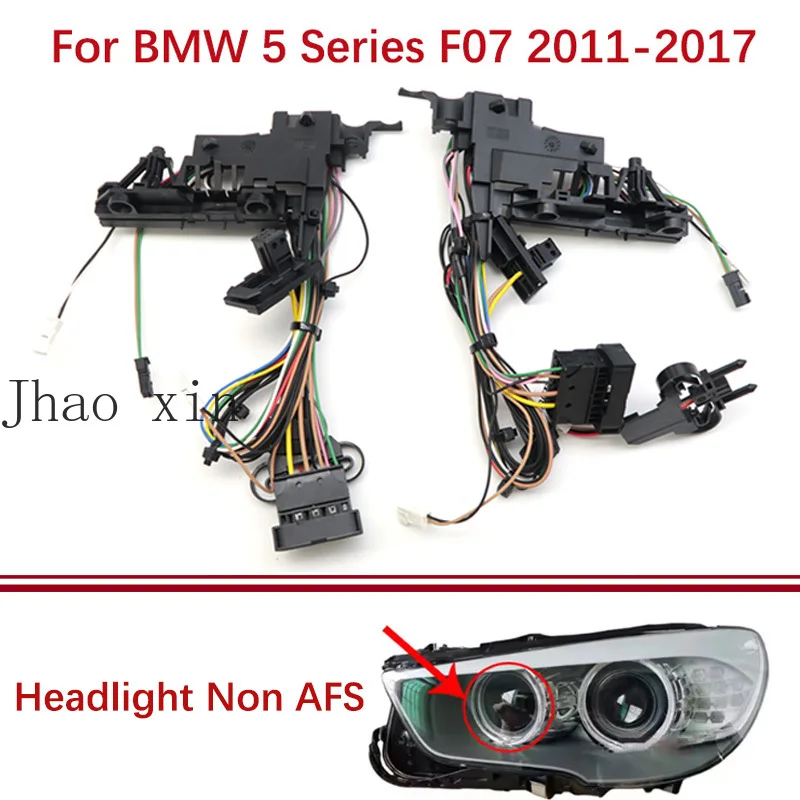 Internal Wiring Harness Components For BMW 5 Series F07 Car Headlight Wiring Harness 2011-2017 Without AFS Plug Circuit Assembly