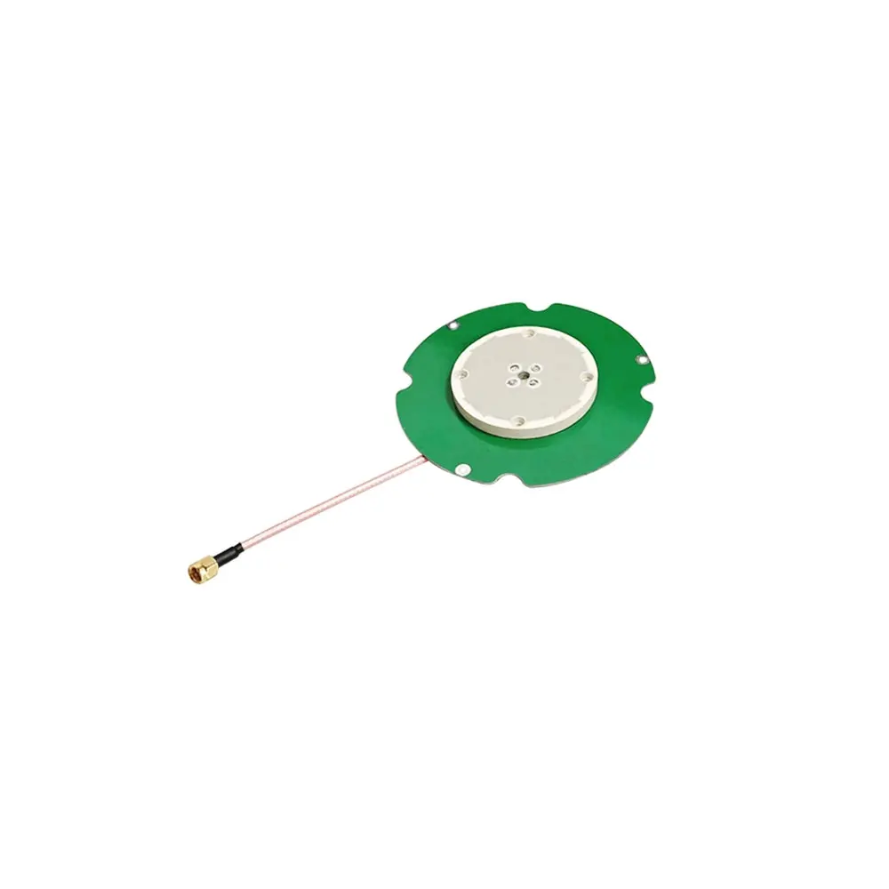50*50*4mm RHCP Ceramic GNSS Antenna High Gain 26±1.5dB LNA RG316 Cable PCB Active Positioning Antenna For Survey Vehicle Drone