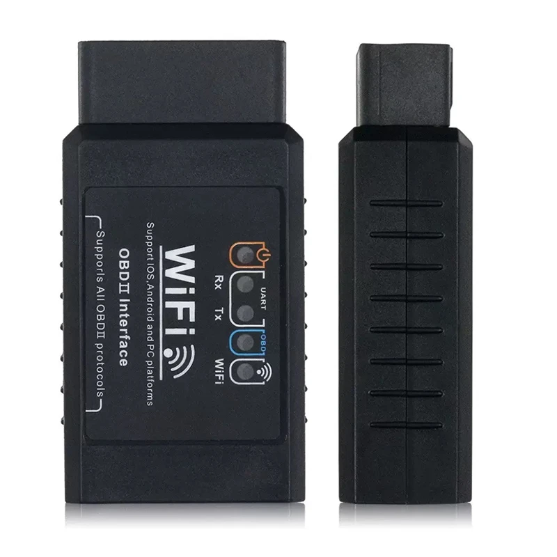 Popular ELM327 WiFi OBD2 Code Reader Scanner V1.5 Car Diagnostic Tools Car Fault Detector For Android/IOS/PC Real-Time Data