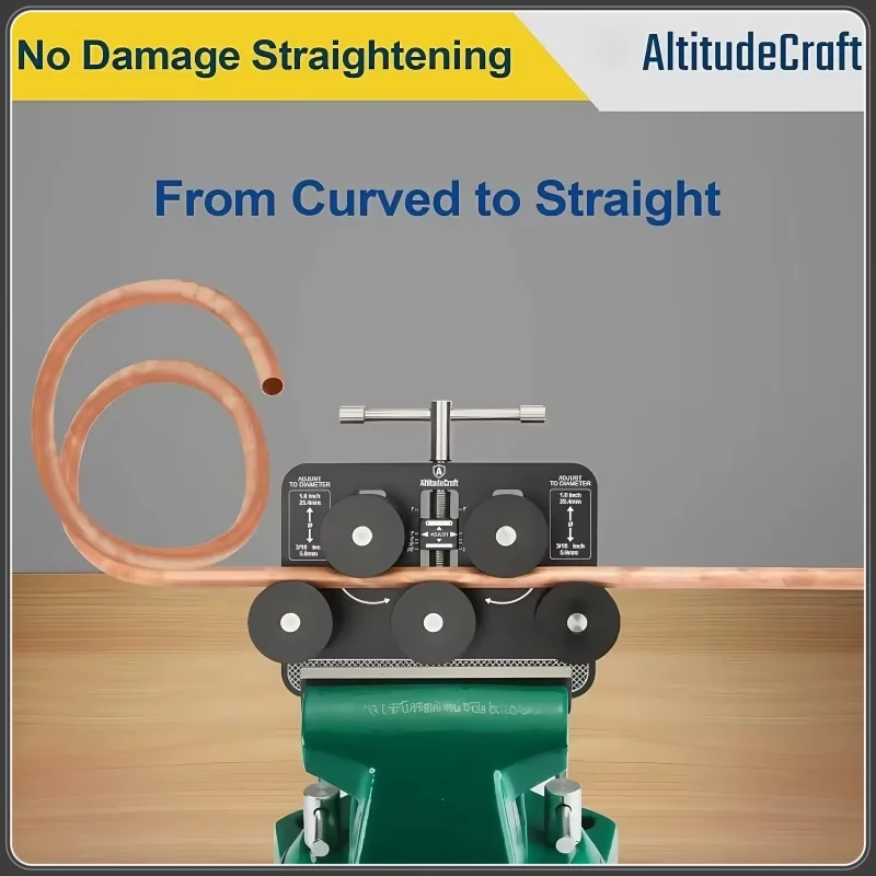 Tubing Straightener, Brake Line Straightener, Tube Straightener For 3/16