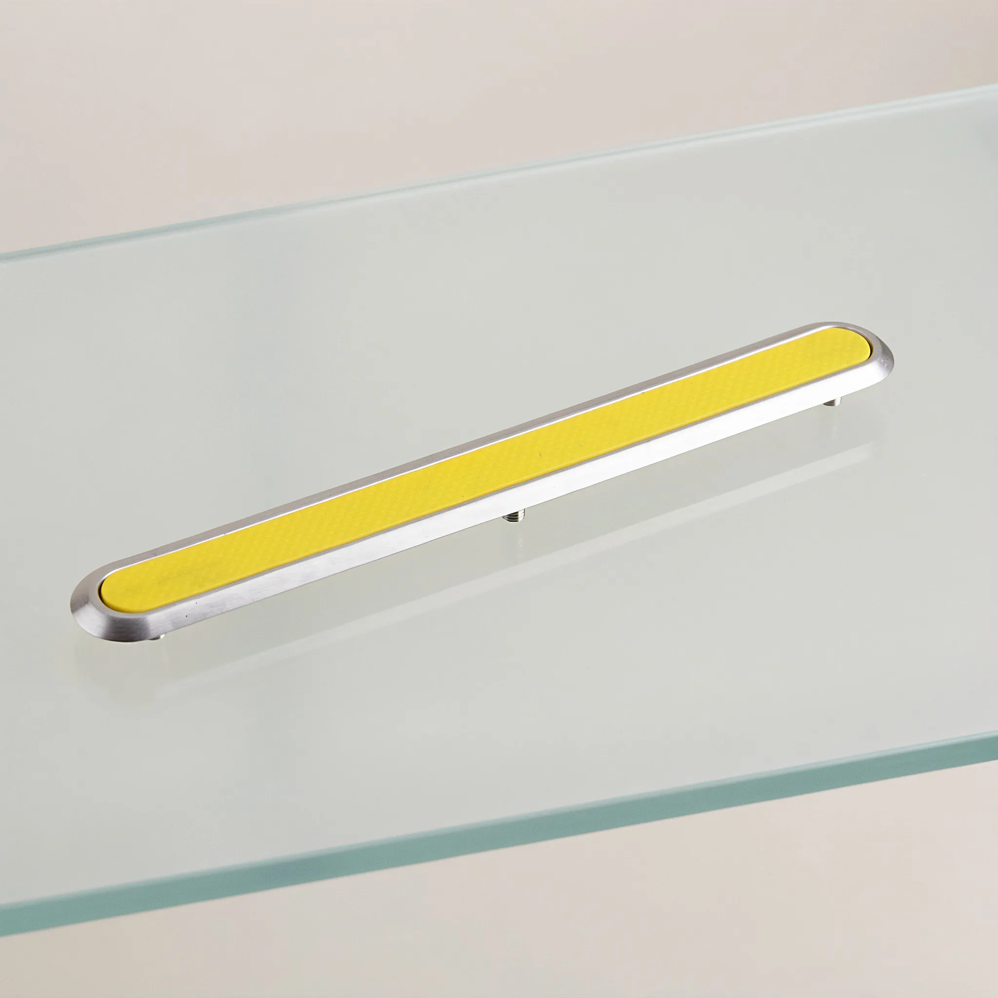 Stainless Steel Blind Road Tactile Strip Yellow Anti Slip Strip Directional Guidance Pedestrian Safety Tactile Warning Indicator