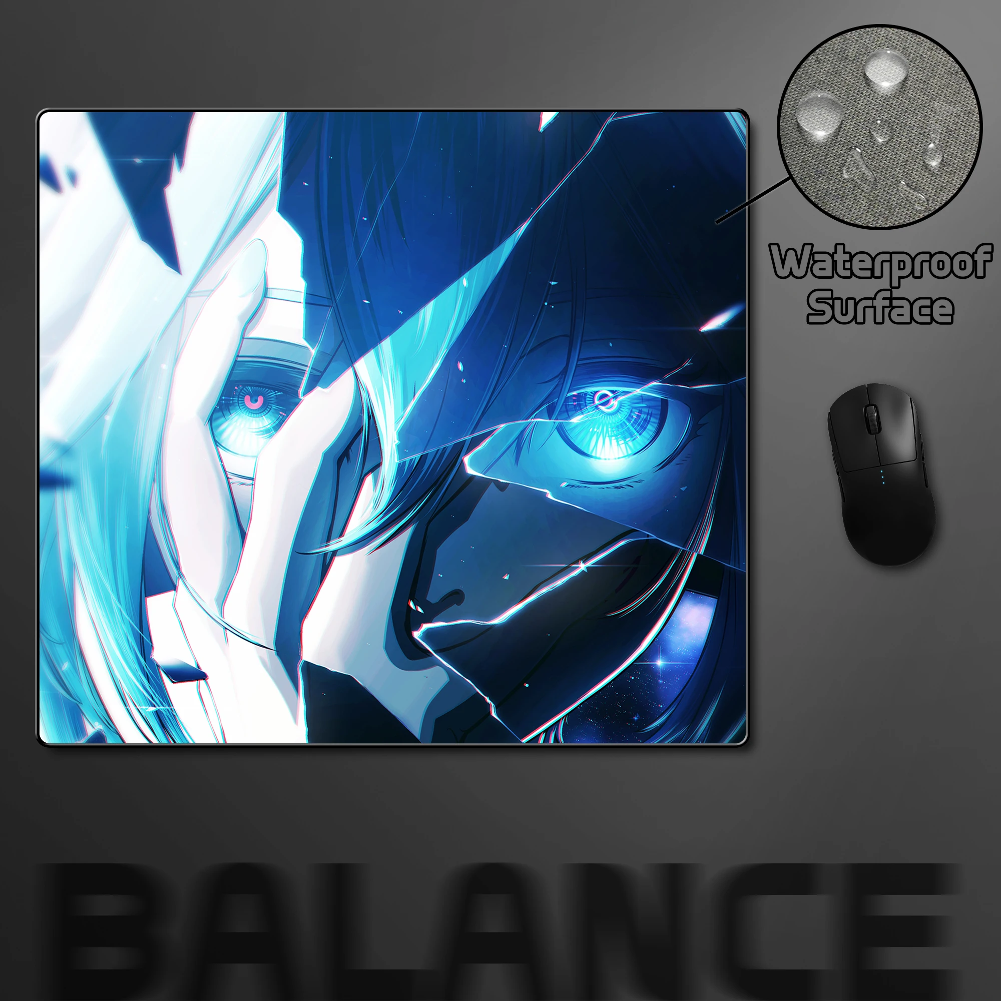 

Gamer Professional 45*40cm E-Sports Gaming Mouse Pad Ultrafine Surface Premium Locking Edge Mousepad Balance Mouse Mat Desk Mat