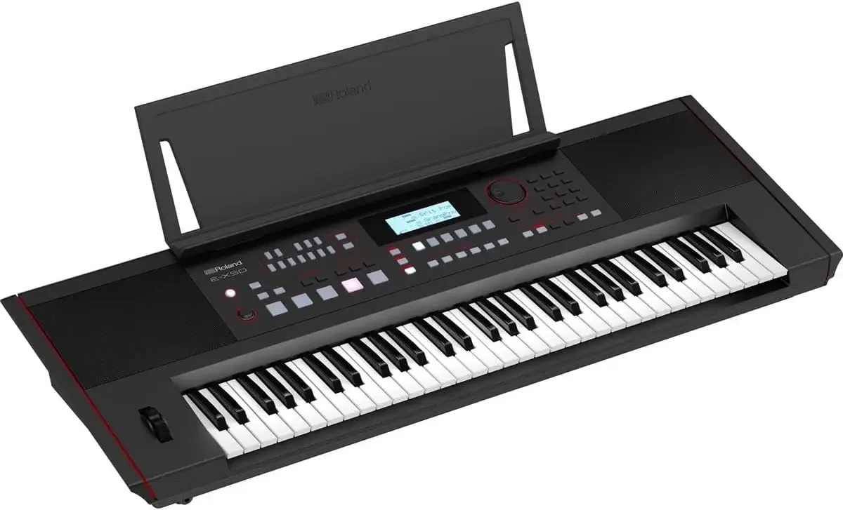 E-X50 Electronic Arranger Keyboard – Easy-to-use | Stereo Speakers | Bluetooth | Professional Sounds