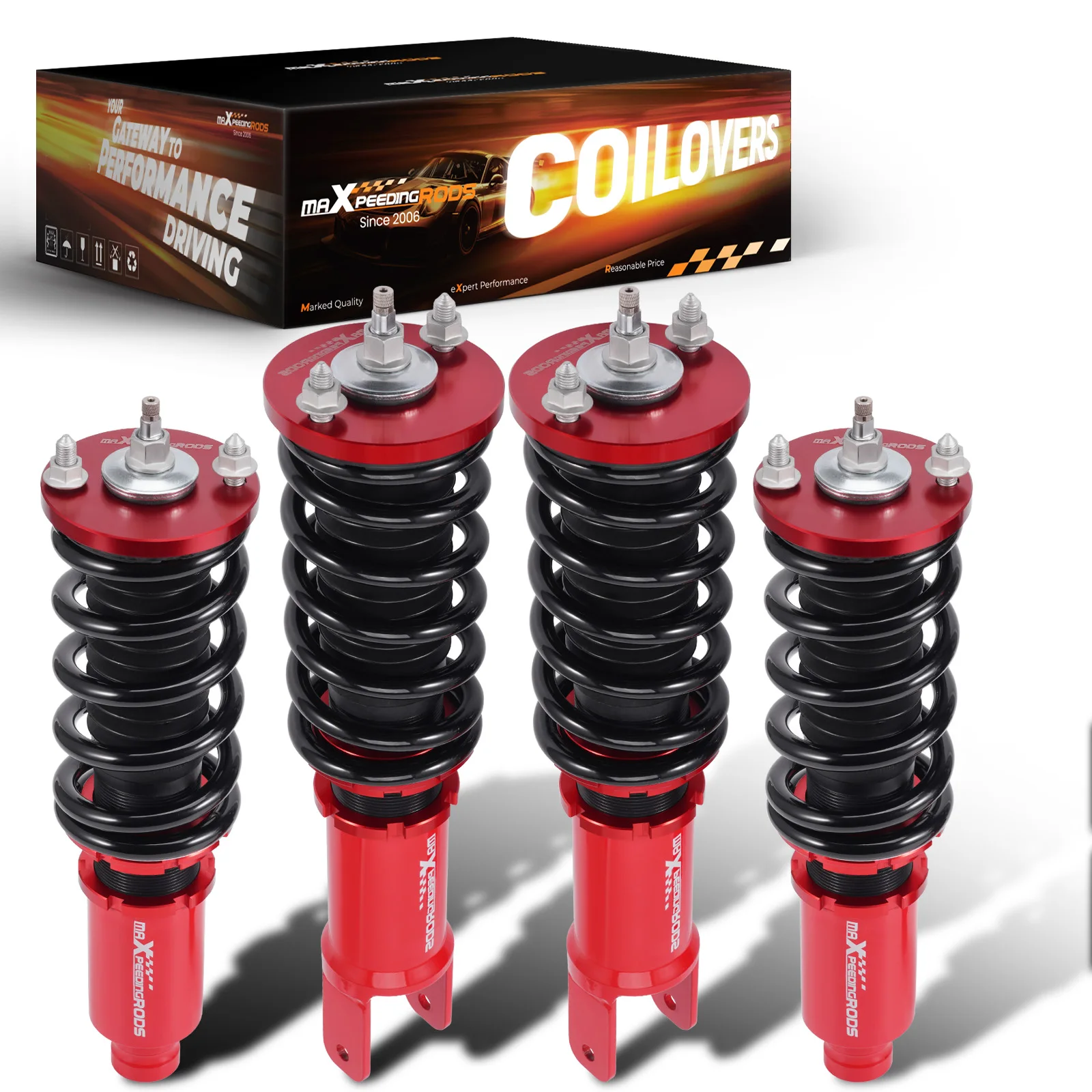 Performance Coilovers for Honda Civic CRX Hatchback Sedan EG,EH EG3 EG4 EG8 ED6 view 6