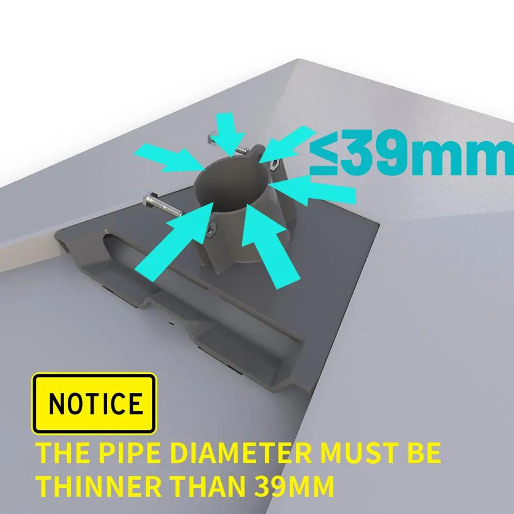 For Starlink Gen 3 Eaves Mounting Bracket Wall Mount Metal Bracket M4.5 Screw Fastening For Internet Satellite Gen 3 RV Bracket