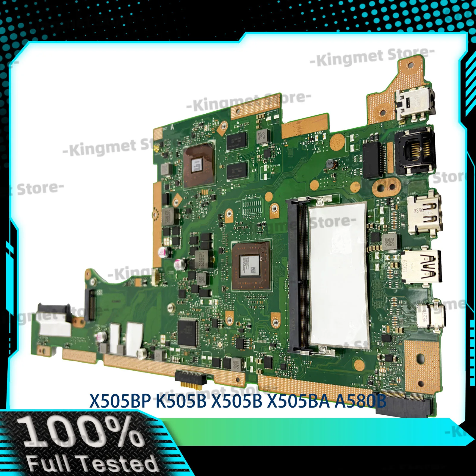 X505BP Laptop Motherboard For ASUS VivoBook K505B A505B A580B V505B X505B X505BP Mainboard With A6 A8 A9 CPU 100% tests OK stk
