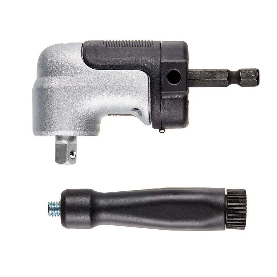 DEWALT 1/4" 3/8" Square Drive Modular Right Angle Attachment 2-In-1 Power Tool Accessories DWAMRA14FT