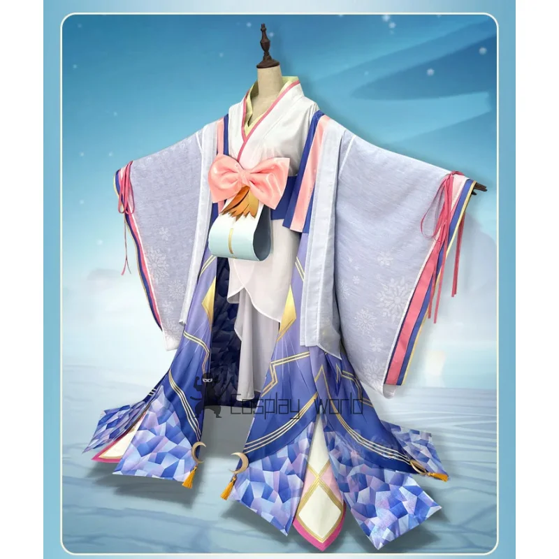 Игра Onmyoji Kaguya Hime костюмы для косплея униформа аниме ролевые игры праздничная вечеринка одежда на Хэллоуин для женщин